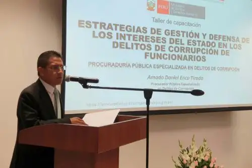 Procurador anticorrupción, Amado Enco. Foto: Difusión.