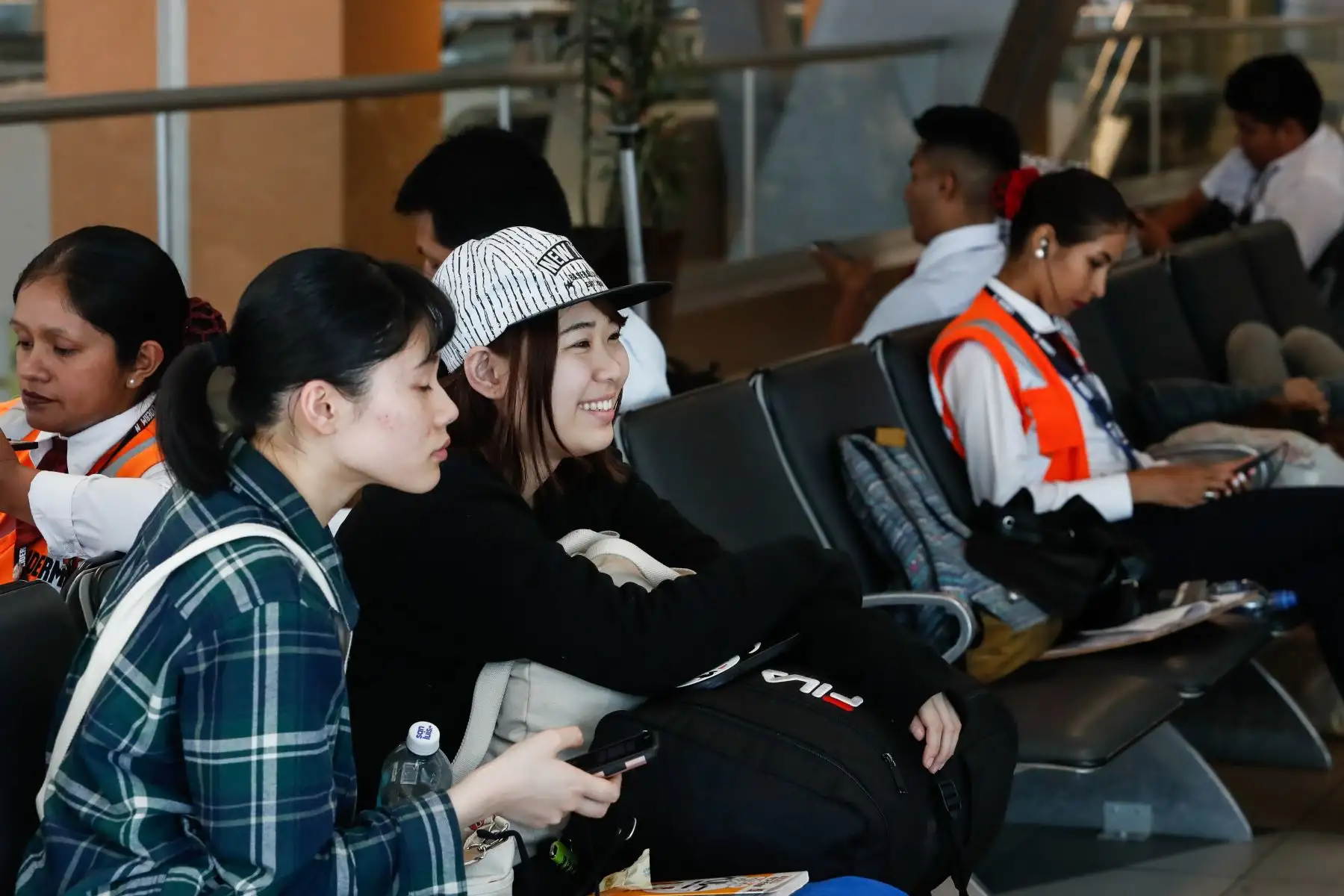 Panorama en el Aeropuerto Jorge Chávez tras la confirmación del primer caso de Coronavirus en Perú. Foto: ANDINA/Renato Pajuelo