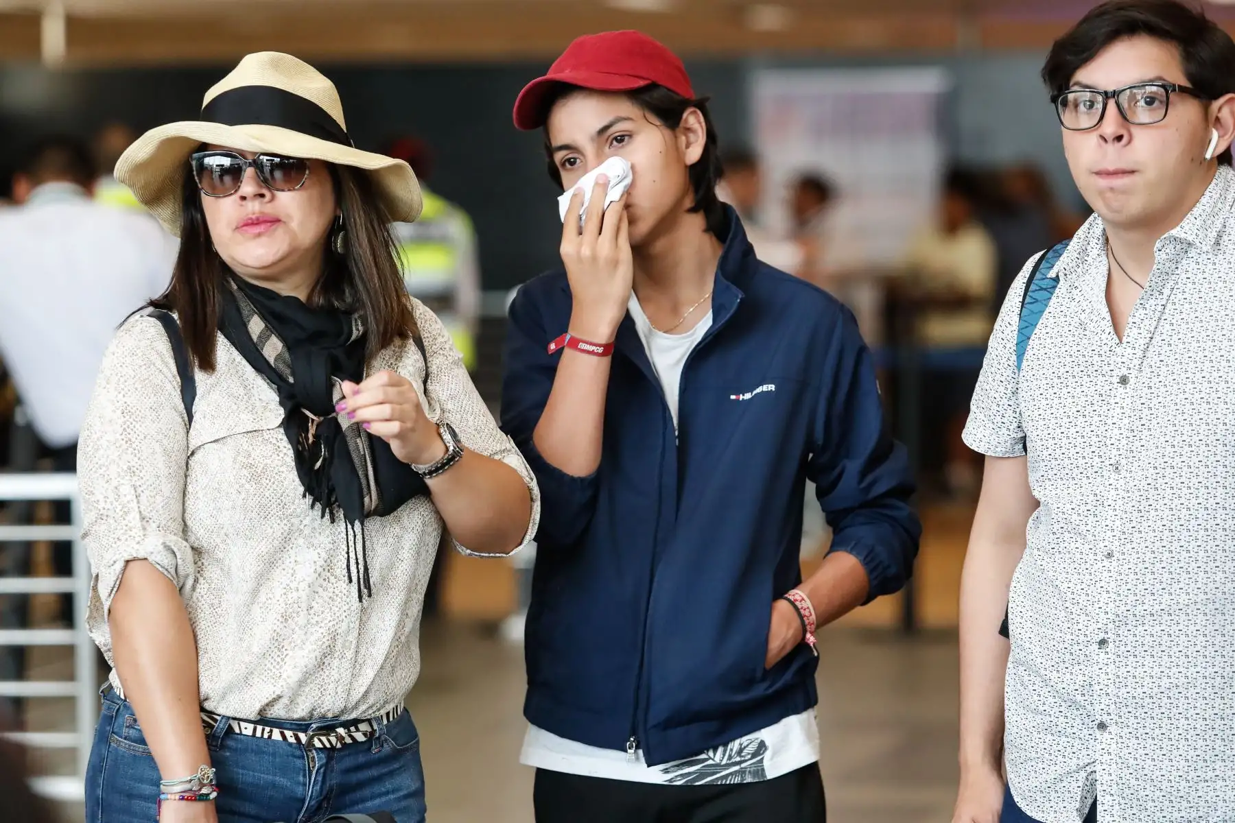Panorama en el Aeropuerto Jorge Chávez tras la confirmación del primer caso de Coronavirus en Perú. Foto: ANDINA/Renato Pajuelo