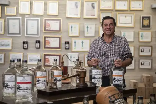Johnny Schuler Rauch, un gran defensor de la denominación de origen pisco, conducirá la Academia Peruana del Pisco en el periodo 2023-2025. Foto: ANDINA/Jhonel Rodríguez Robles