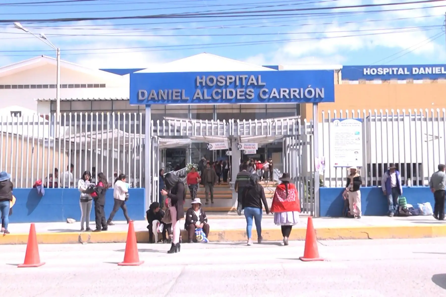 Autoridades de Salud de Junín descartan caso sospechoso de coronavirus reportado en el Hospital Daniel Alcides Carrión de Huancayo. Foto: Pedro Tinoco