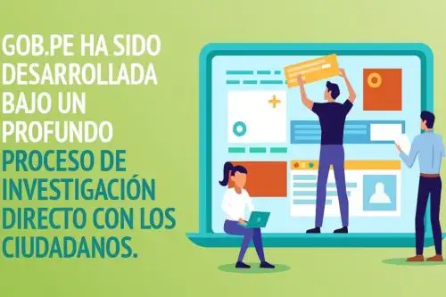 Plataforma Digital Única del Estado GOB.PE. Foto: Difusión.