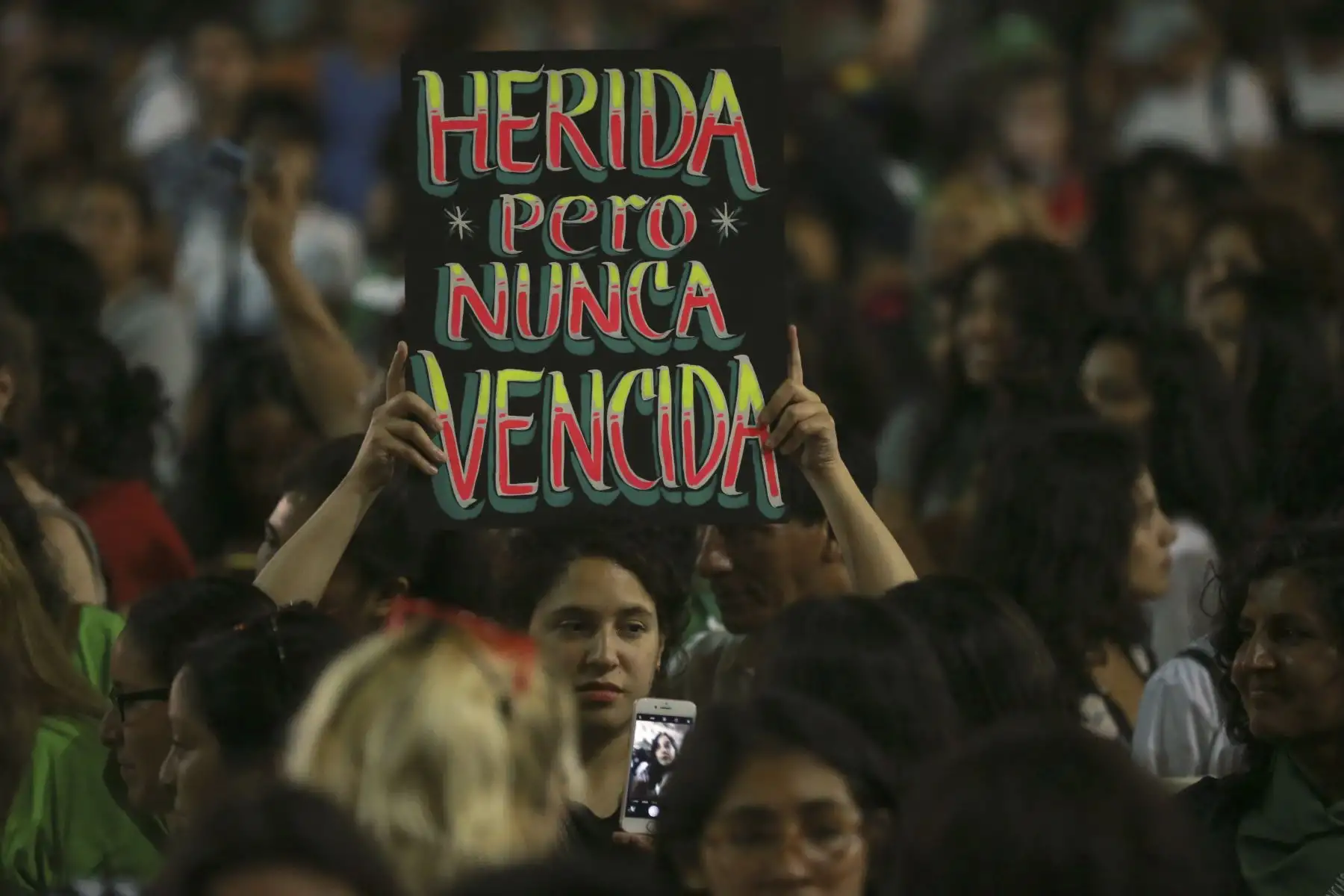 Marcha de Mujeres "Trabajadoras Si, Explotadas 
 y Violentadas No".En el marco de las Celebraciones por el Día Internacional de la Mujer en el centro de Lima. Foto: ANDINA/Jhony Laurente