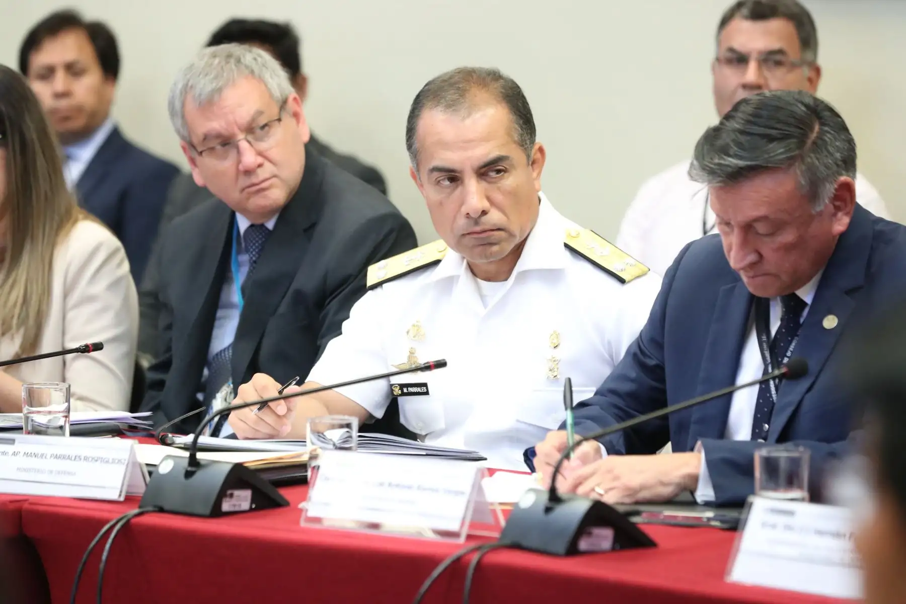 83.° sesión de la comisión multisectorial en que participó el presidente de la PCM, Vicente Zeballos; junto a los titulares de Cancillería, Ambiente, Energía y Minas y Trabajo, con el objetivo de dar seguimiento a las acciones del Gobierno frente a la minería ilegal. Foto: ANDINA/PCM