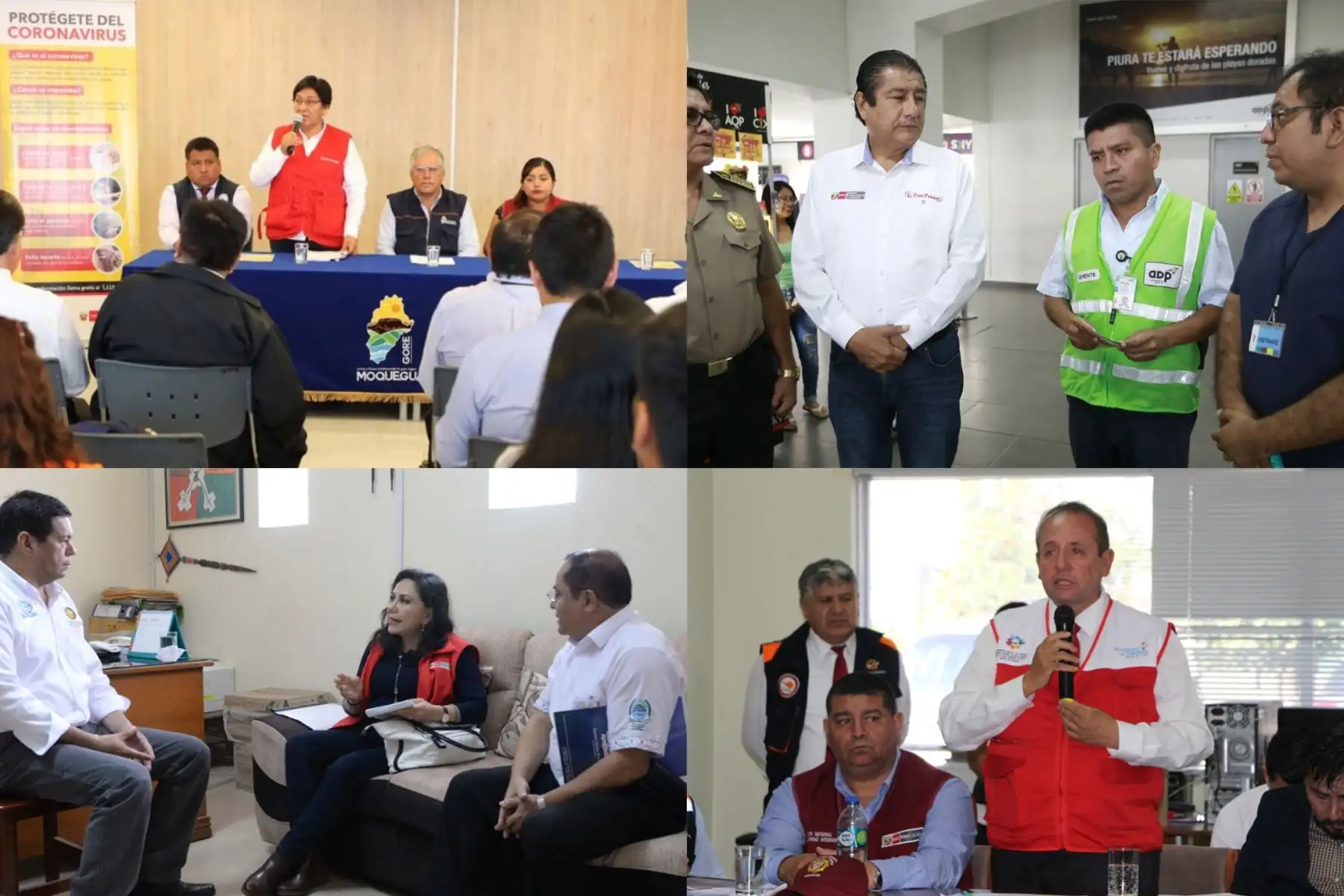 Ministros coordinan con las regiones acciones de prevención y control