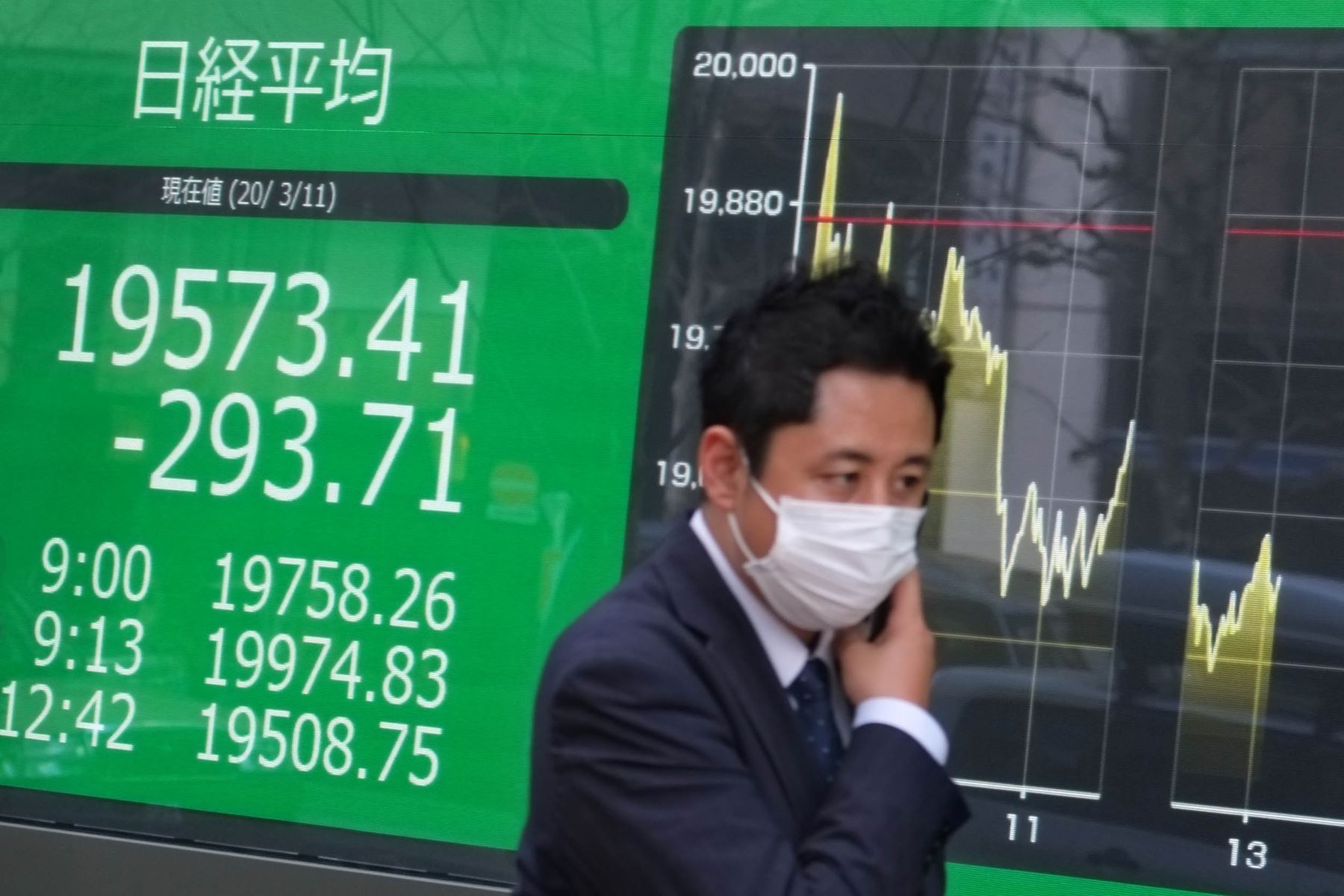 Bolsa de valores de Tokio (imagen referencial). Foto: AFP