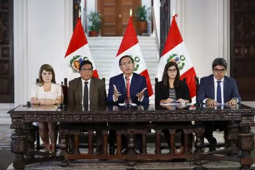 El gobernador regional de La Libertad, Manuel Llempén destacó que el Ejecutivo está tomando las medidas preventivas más indicadas para enfrentar el coronavirus. ANDINA/Prensa Presidencia