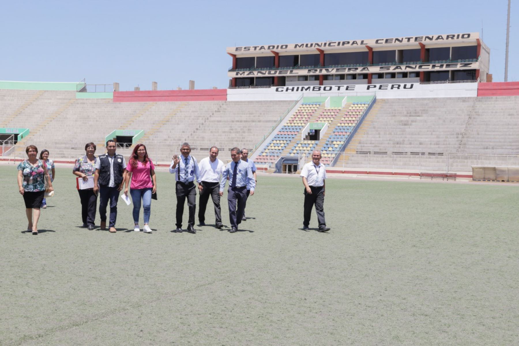 En el estadio centenario Manuel Rivera Sánchez de Chimbote (Áncash) funcionará un área común de triaje.