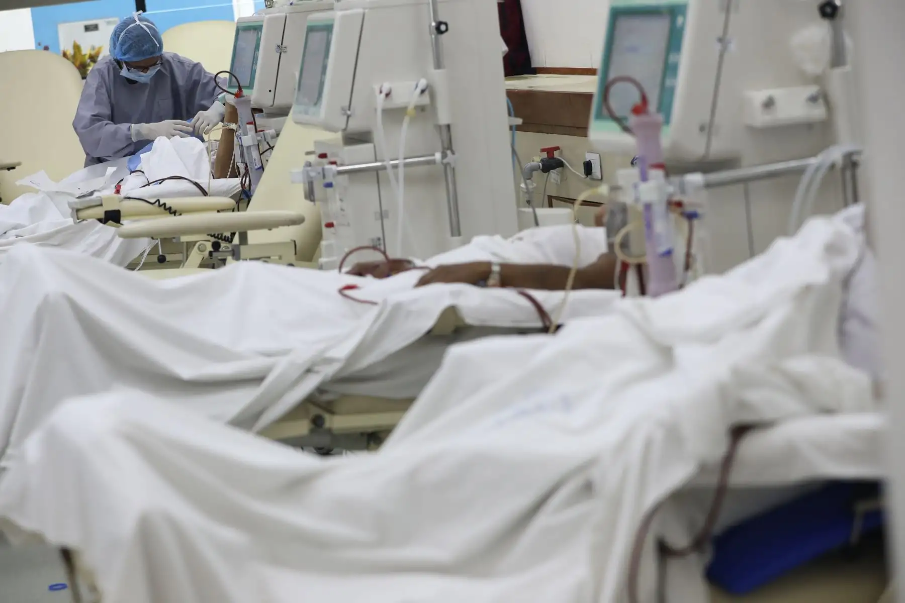 El Centro Nacional de Salud Renal de EsSalud, indica formas de prevención de coronavirus en pacientes con enfermedades renales crónicas.  Foto: ANDINA/Melina Mejía