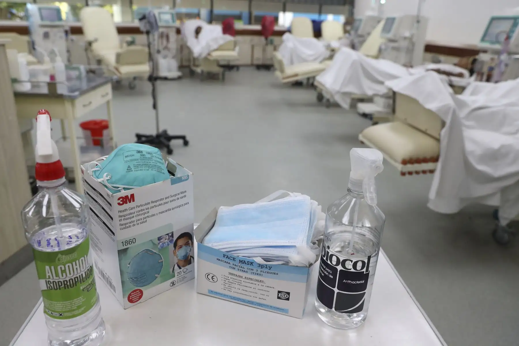 El Centro Nacional de Salud Renal de EsSalud, indica formas de prevención de coronavirus en pacientes con enfermedades renales crónicas.  Foto: ANDINA/Melina Mejía