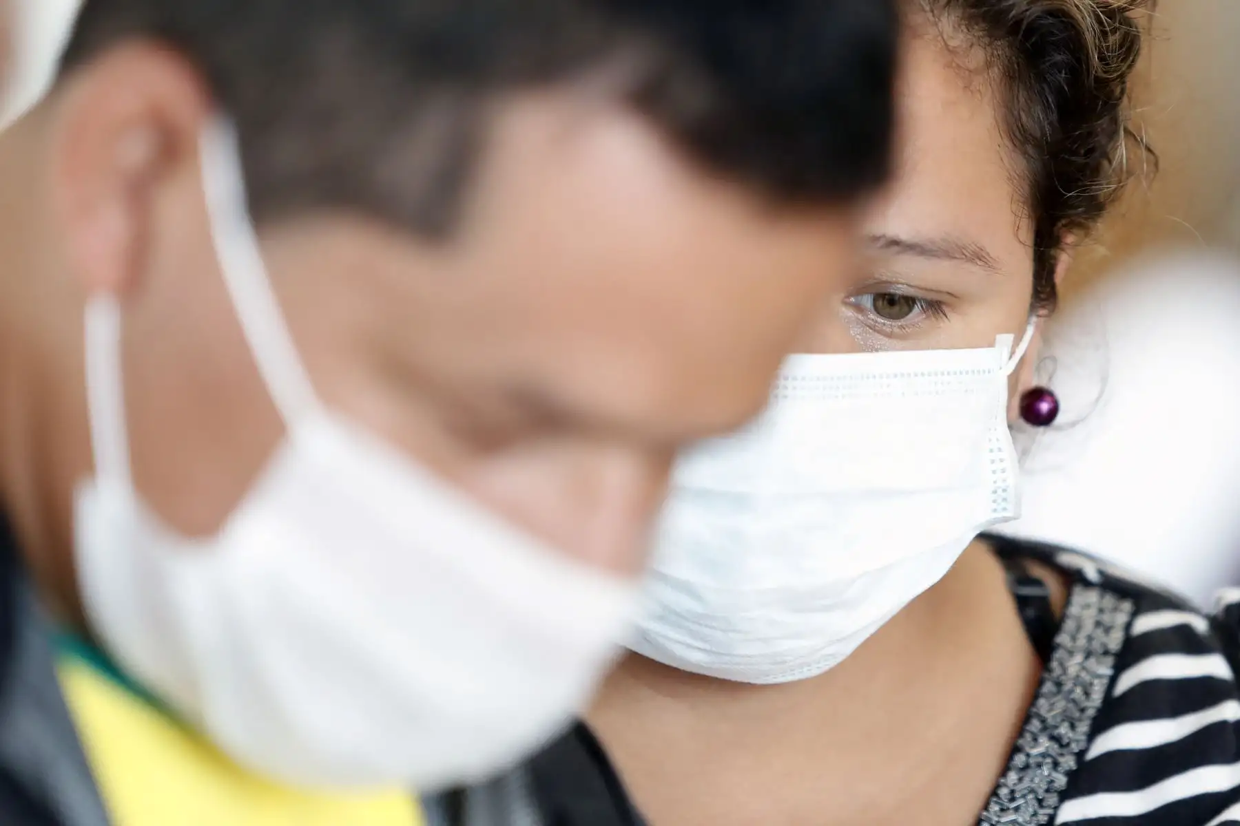 Panorama en Aeropuerto Internacional Jorge Chávez a casi una semana de confirmarse presencia del coronavirus covid-19 en Perú. Foto: ANDINA/Renato Pajuelo.