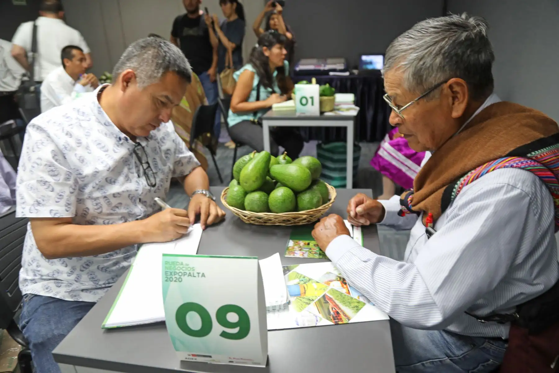 Ministro de Agricultura, Jorge Montenegro participa en rueda de negocios “ Exporta Palta 2020 ”.
Foto: Minagri