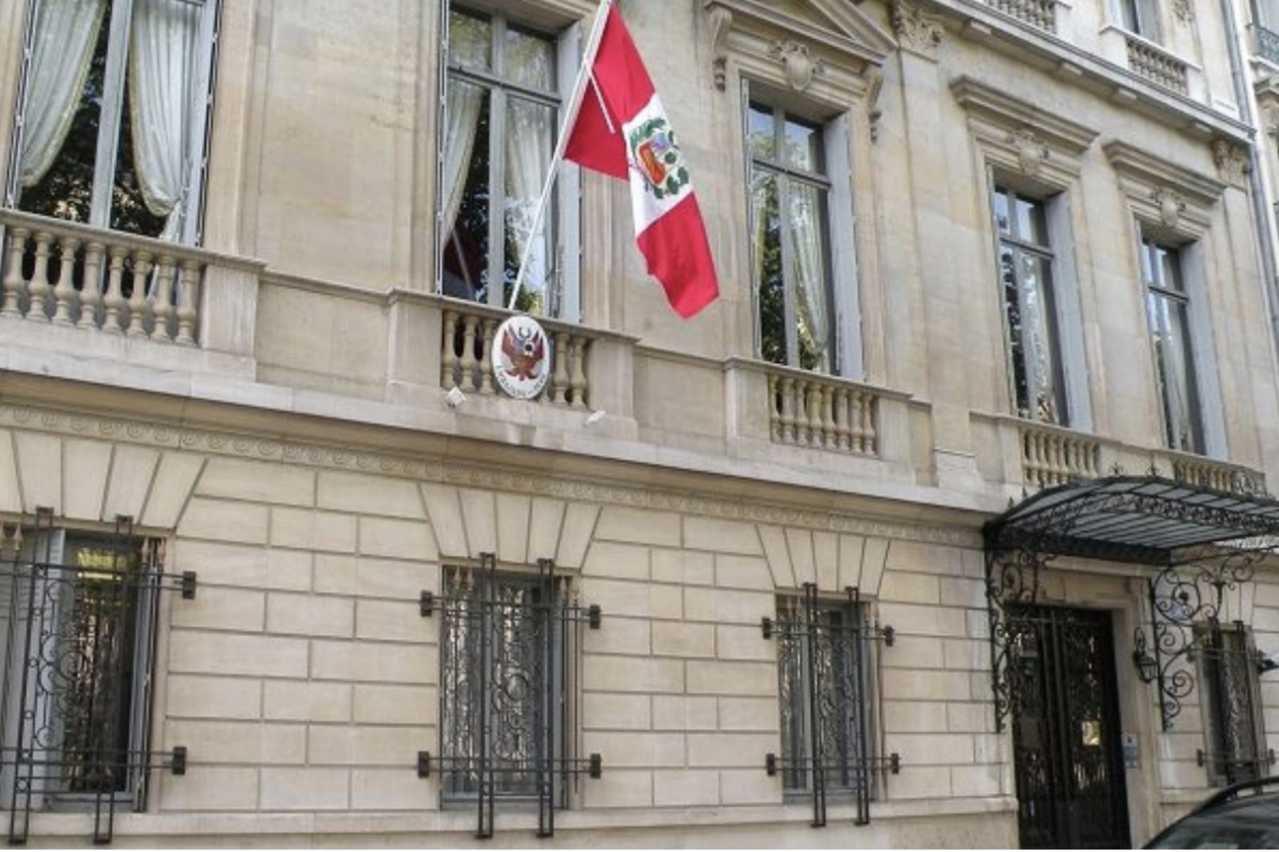 Sede del Consulado General del Perú en Madrid. ANDINA/Difusión