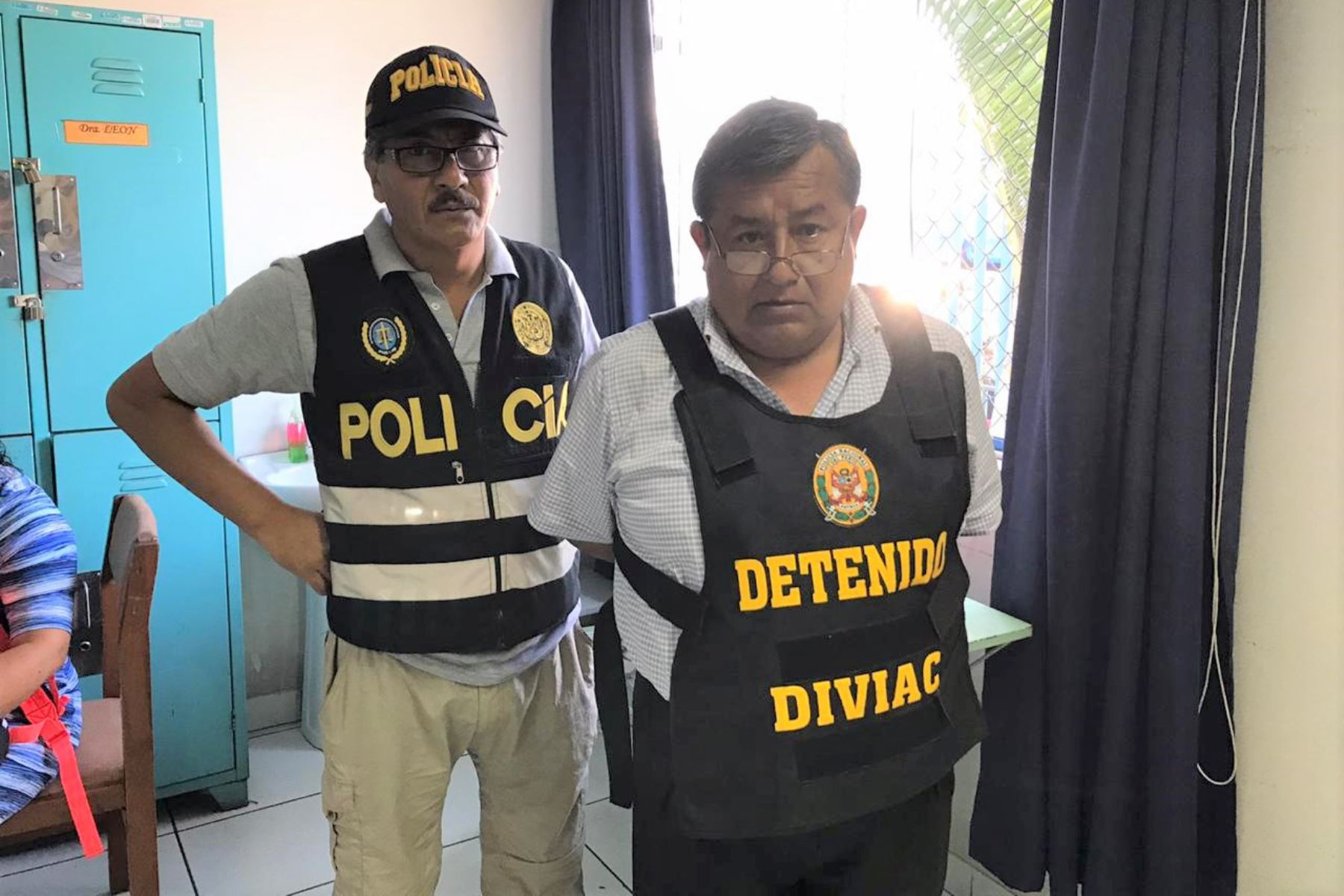 Policía Nacional y Ministerio Público detienen en Trujillo a funcionarios por presuntos vínculos con organización criminal. ANDINA/Difusión