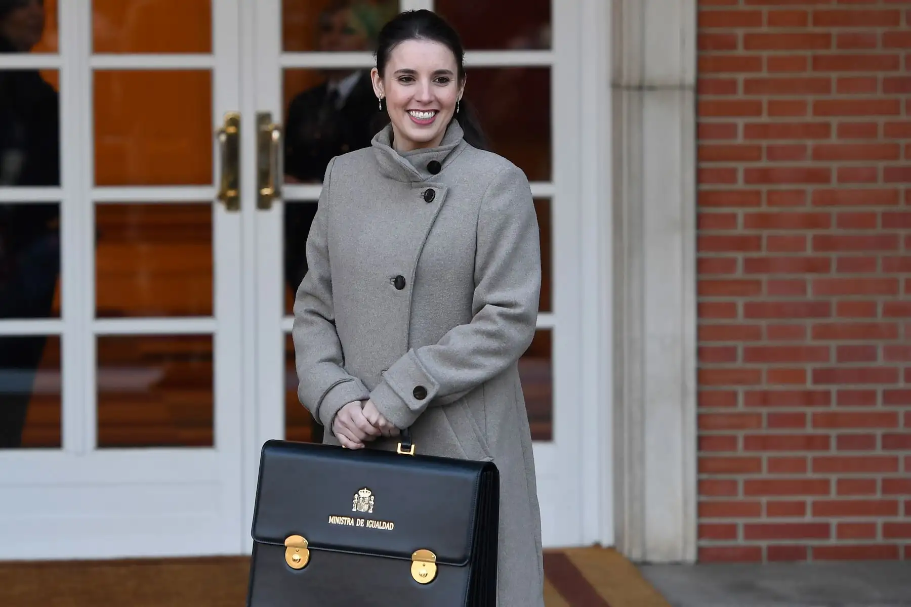 La ministra de Igualdad de España, Irene Montero, dio positivo por coronavirus.
Foto: AFP