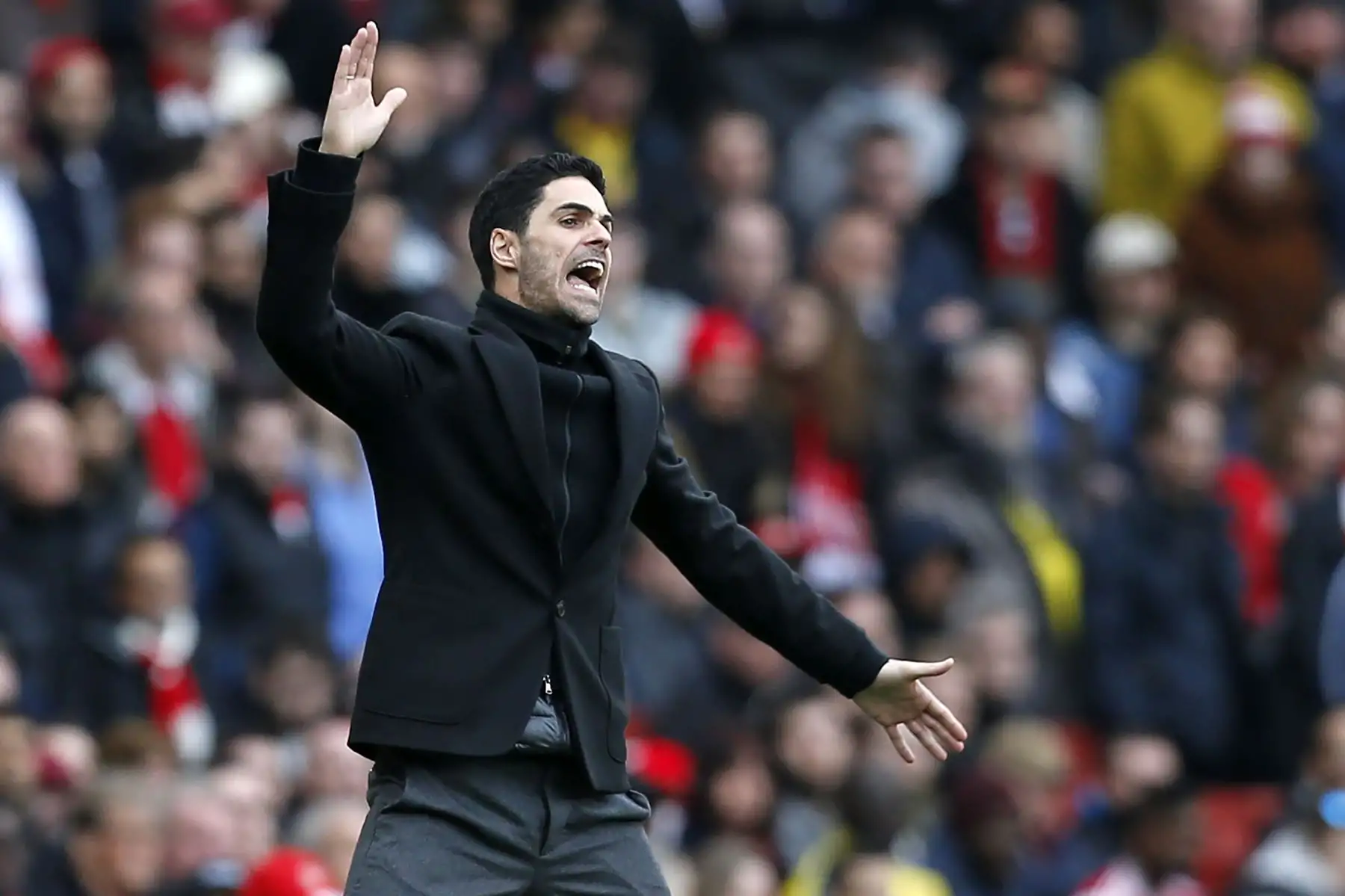 El entrenador español del Arsenal, Mikel Arteta,también infectado por el coronavirus.
Foto: AFP