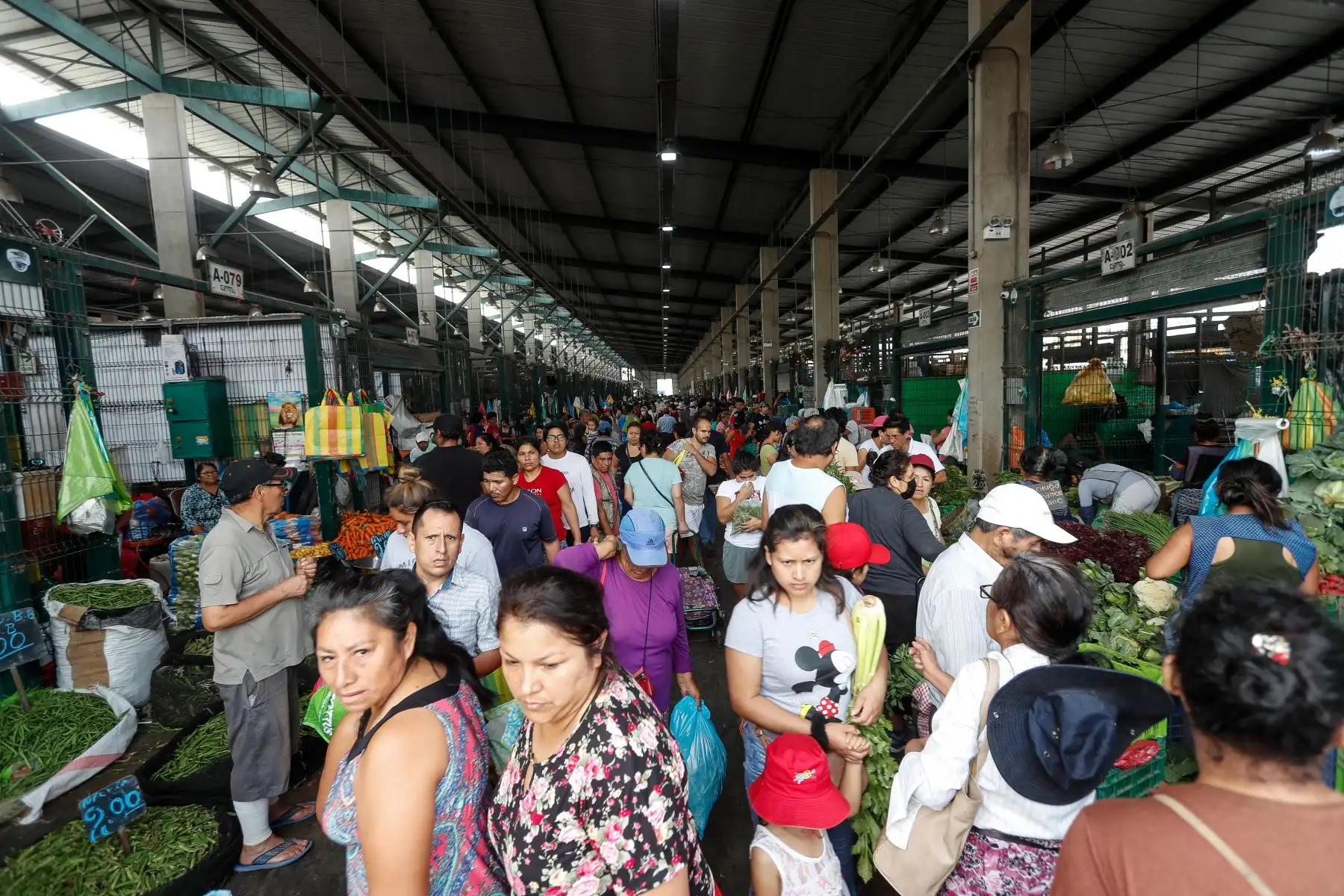 Ciudadanos tienen garantizado productos provenientes del interior del país en el Gran Mercado Mayorista de Lima.
Foto: ANDINA/Renato Pajuelo