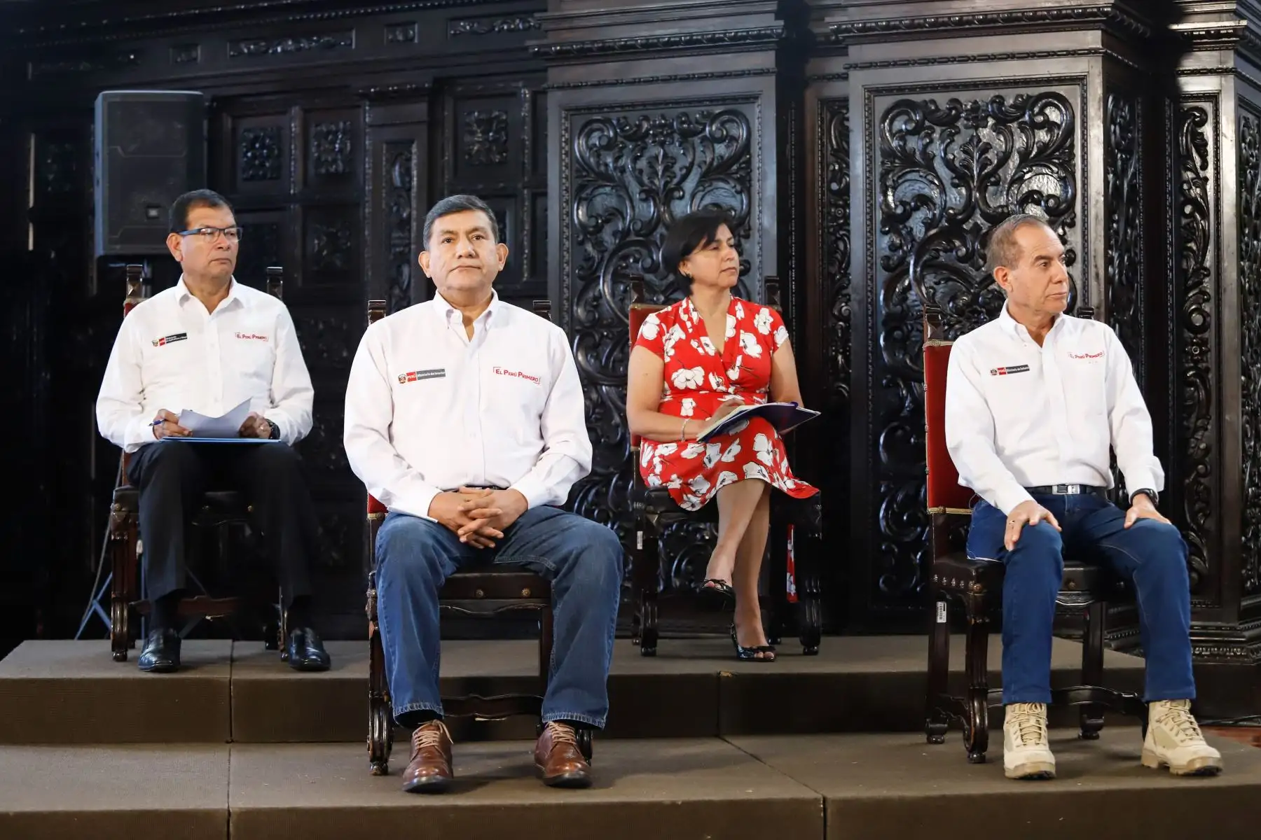 Presidente Vizcarra informa acerca de las medidas del Estado de Emergencia Nacional en conferencia de prensa. Foto: ANDINA/Prensa Presidencia