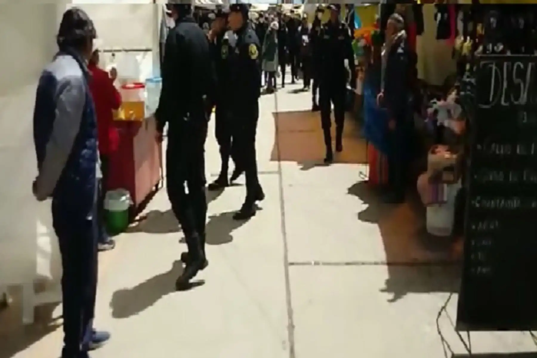Pese al estado de emergencia nacional decretado por el Ejecutivo, en Pasco todas las actividades se desarrollaban con normalidad esta mañana.
