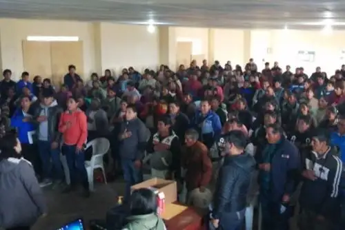 Fueron suspendidas las actividades de la consulta previa en las comunidades aledañas al proyecto Antapaccay Expansión Tintaya-Integración Coroccohuayco”, región Cusco.