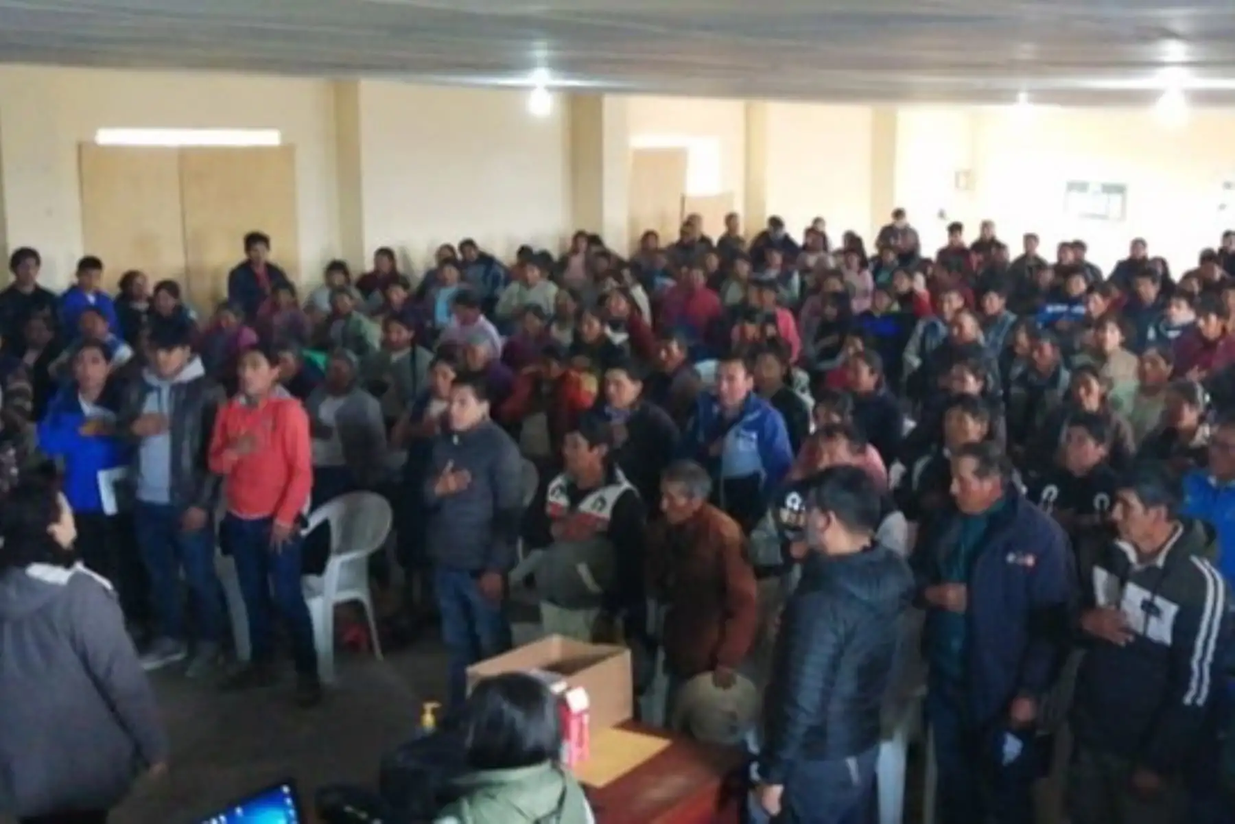 Fueron suspendidas las actividades de la consulta previa en las comunidades aledañas al proyecto Antapaccay Expansión Tintaya-Integración Coroccohuayco”, región Cusco.