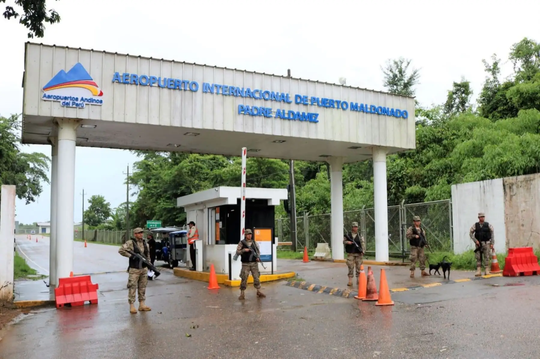Así se cumple el estado de emergencia por coronavirus en Madre de Dios. ANDINA/Difusión