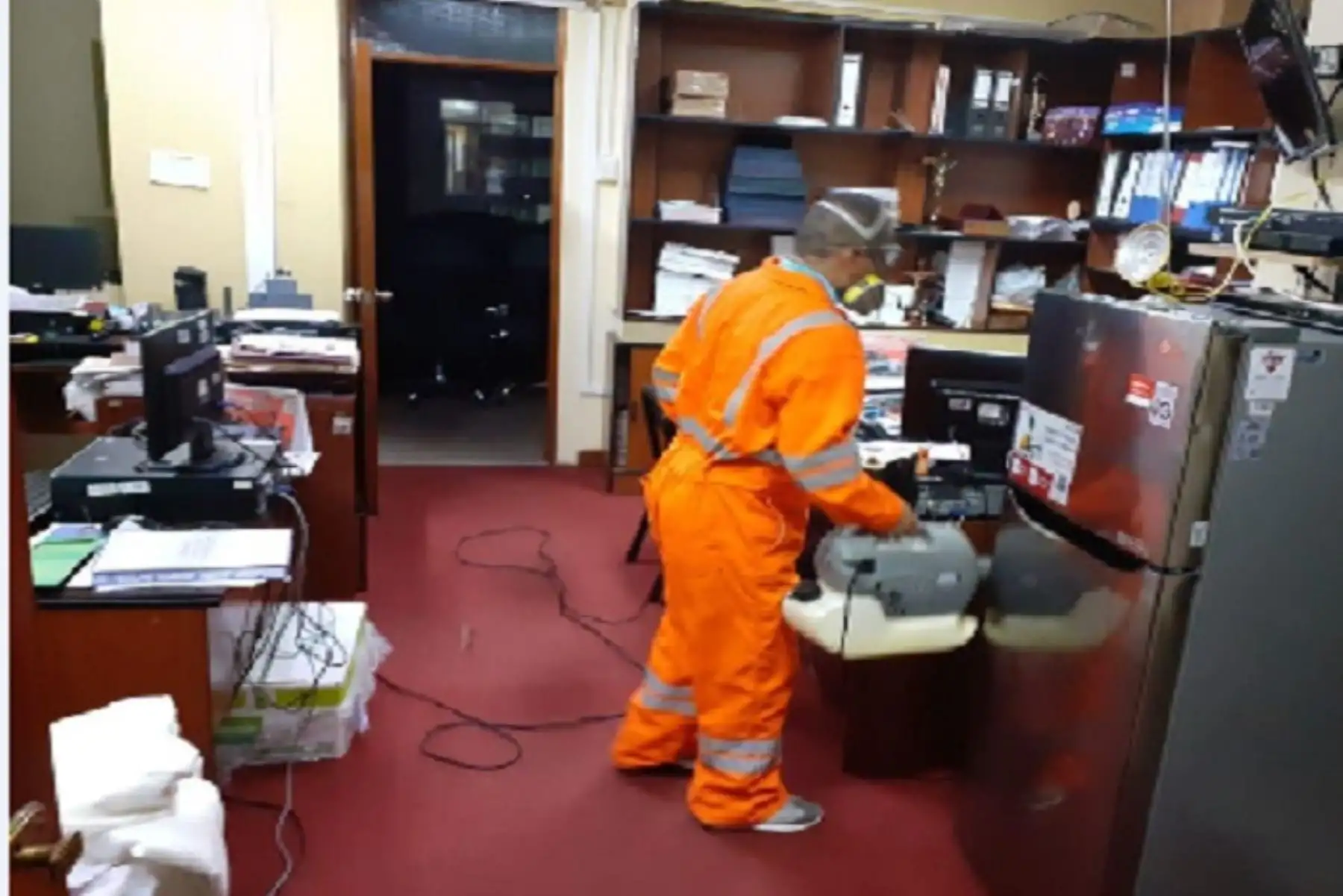 Coronavirus: Corte del Santa inicia fumigación en todas sus sed