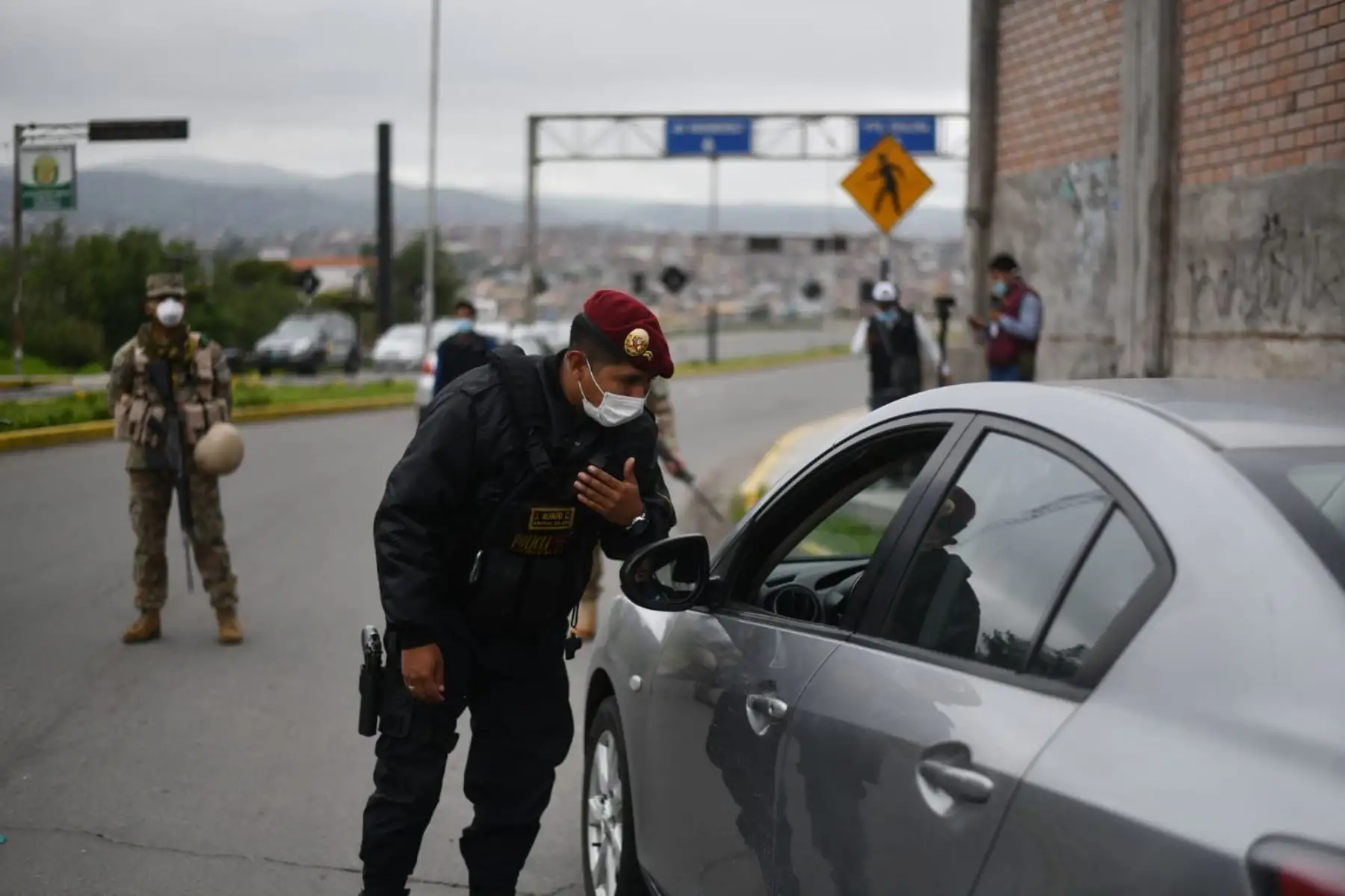 Arequipa acata las medidas de prevención en el segundo día de Estado de Emergencia dispuesta por el gobierno. Foto: ANDINA/cortesía (Frase corta)