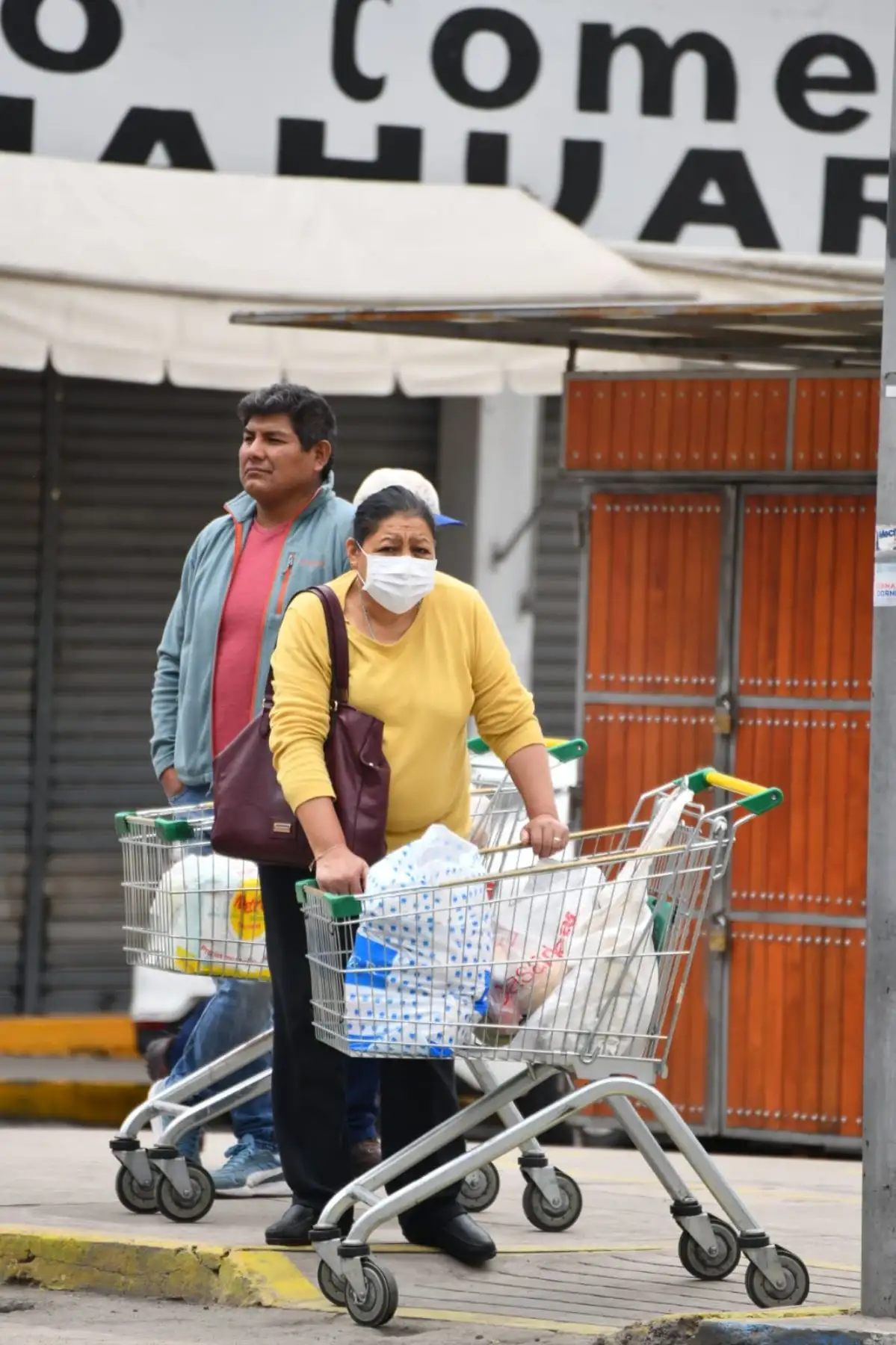 Arequipa acata las medidas de prevención en el segundo día de Estado de Emergencia dispuesta por el gobierno. Foto: ANDINA/cortesía (Frase corta)