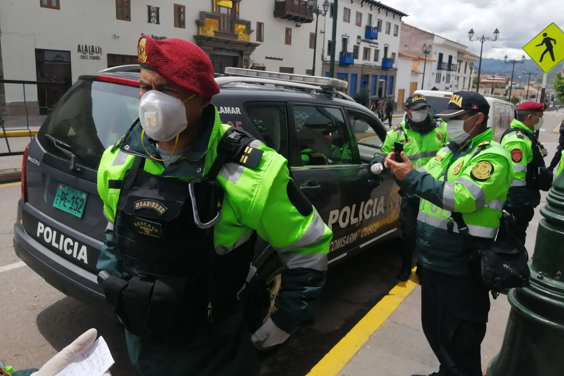 Más de 1,000 agentes policiales garantizarán la seguridad durante la escenificación del Inti Raymi en Cusco. ANDINA/Difusión