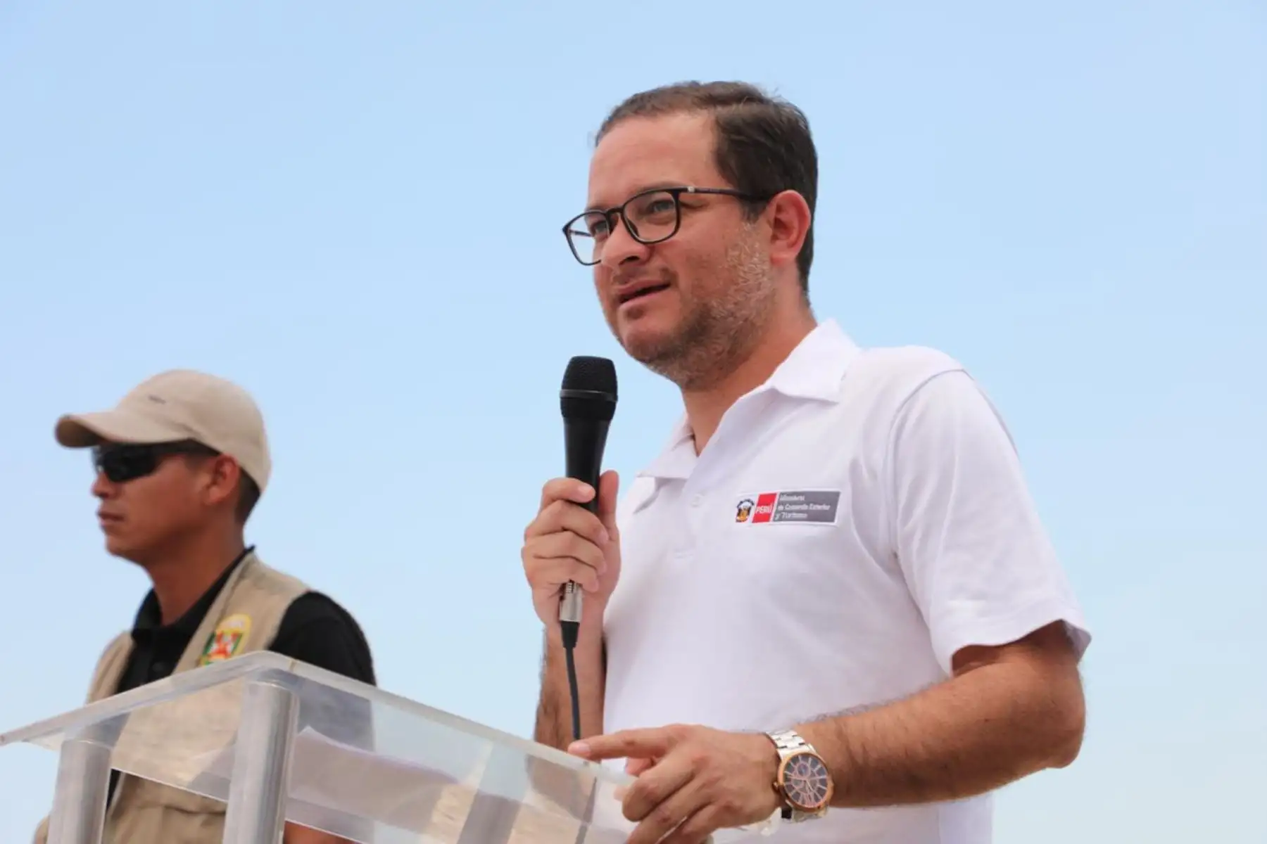 Ministro de Comercio Exterior y Turismo, Edgar Vásquez. ANDINA/Difusión