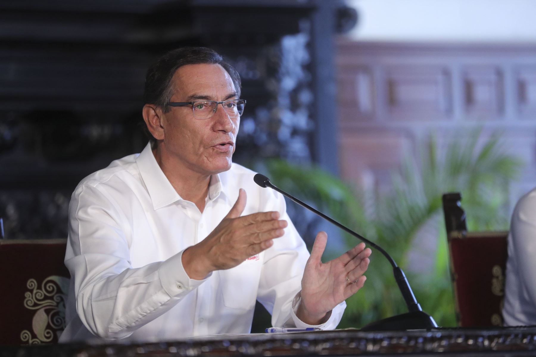 Presidente de la República, Martín Vizcarra. ANDINA/Prensa Presidencia