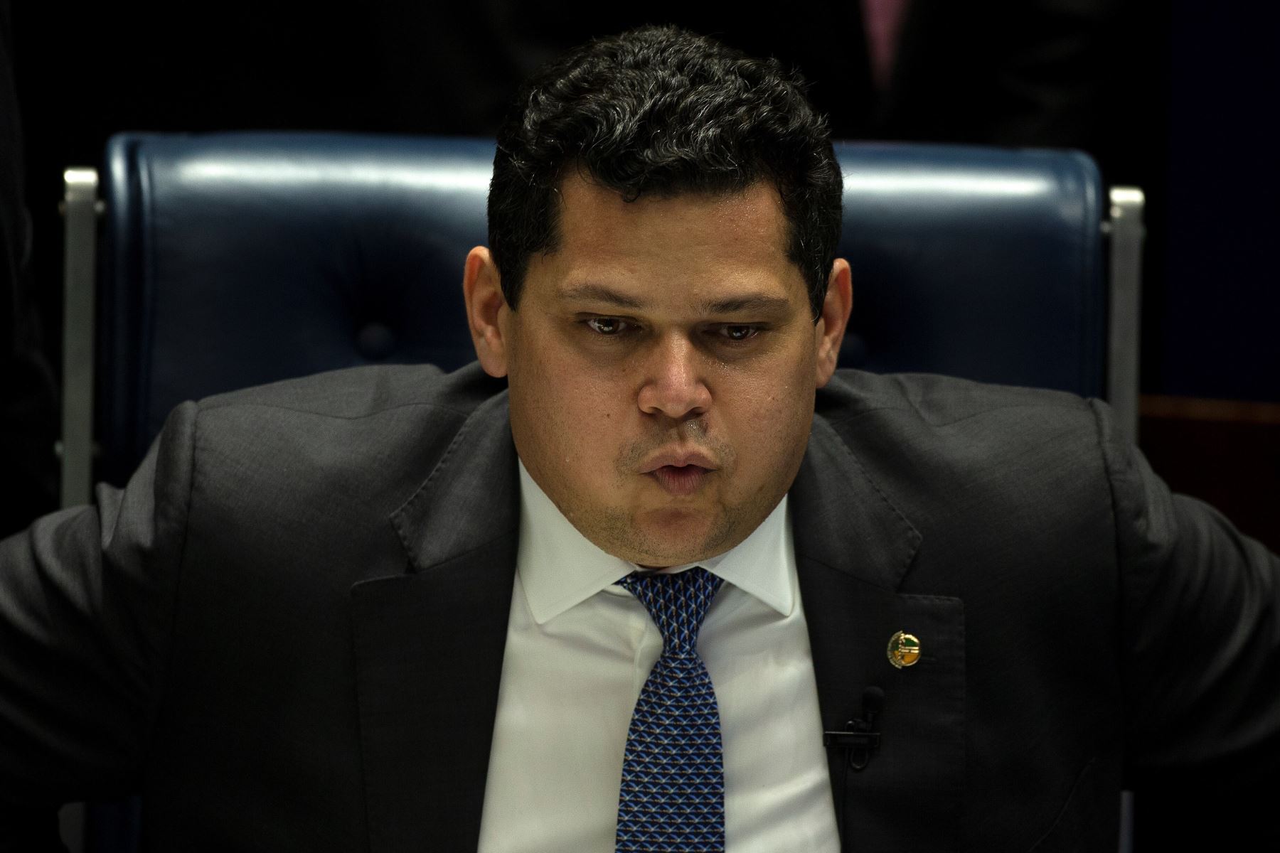 Presidente del Senado brasileño, Davi Alcolumbre. Foto: EFE