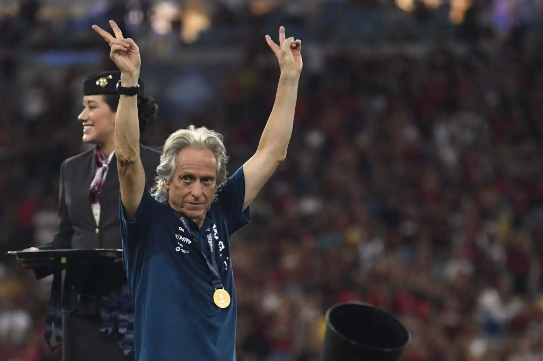 El técnico del Flamengo, Jorge Jesús, salió negativo en su segundo test del coronavirus