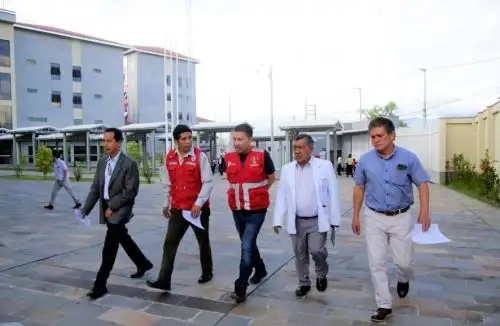 Gobierno Regional de Ayacucho inicia primeros trabajos de contención frente a la pandemia de coronavirus (Covid-19) en la región e implementó unidad de cuidados intensivos. ANDINA/Difusión
