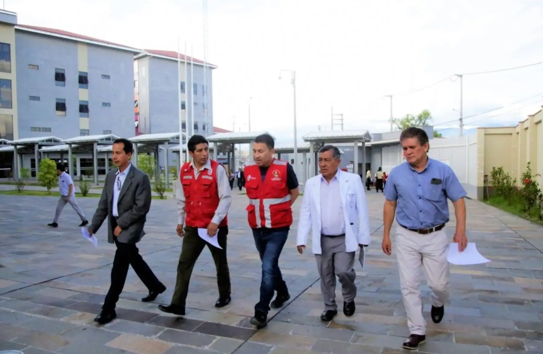 Gobierno Regional de Ayacucho inicia primeros trabajos de contención frente a la pandemia de coronavirus (Covid-19) en la región e implementó unidad de cuidados intensivos. ANDINA/Difusión