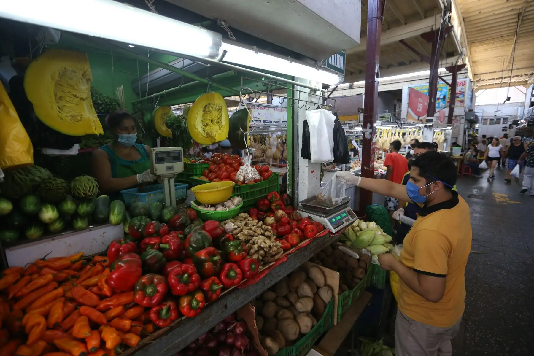 Las boticas, mercados y supermercados funcionan con normalidad y se encuentran abastecidos de productos, durante el Estado de Emergencia para prevenir el coronavirus Covid 19. Foto: ANDINA/Jhonel Rodríguez Robles