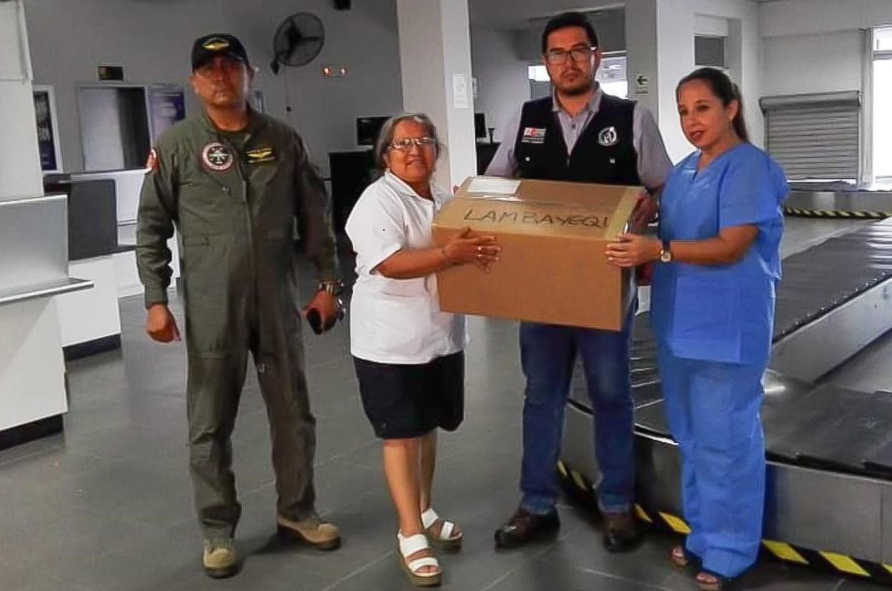 Ministerio de Salud entregó kits de diagnóstico del coronavirus (Covid-19 a laboratorios de las regiones La Libertad, Cajamarca, Lambayeque y Piura. ANDINA/Difusión