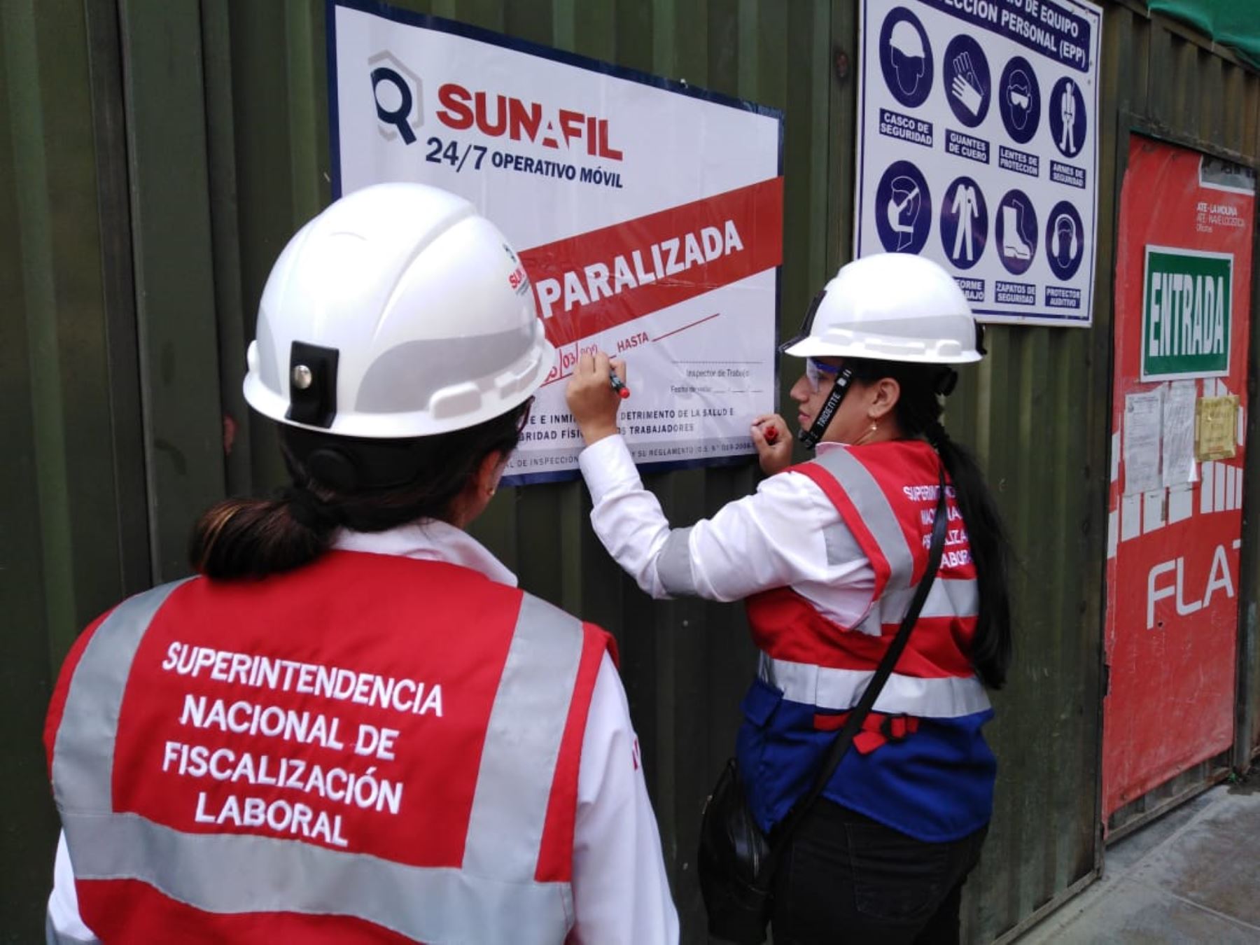 Sunafil suspende labores de empresa ubicada en la región San Martín. Foto: difusión