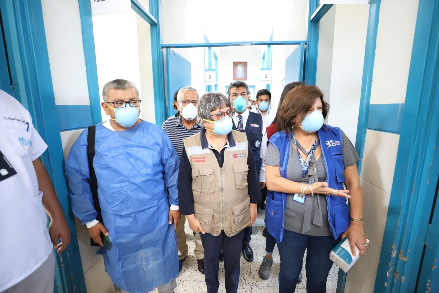 Ministra de Cultura, Sonia Guillén, supervisó condiciones de atención hospitalaria en Lambayque.