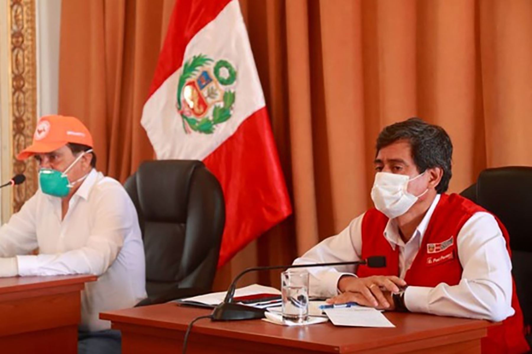 Ministro Carlos Lozada supervisó acciones multisectoriales frente al coronavirus en La Libertad.