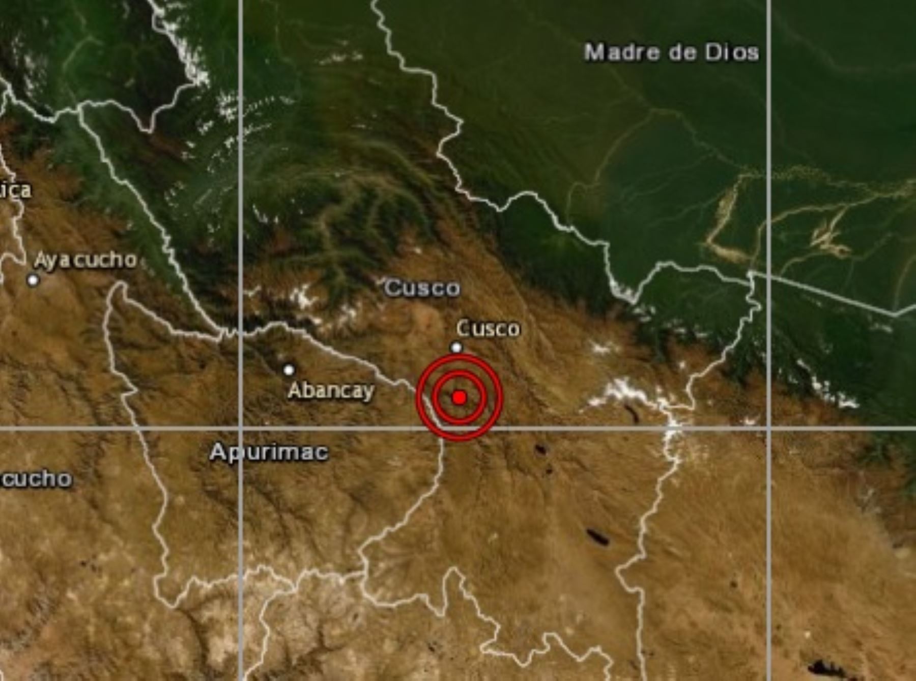 Un temblor de magnitud 4.1 remeció esta madrugada la provincia de Chumbivilcas, región Cusco, reportó el Centro Sismológico Nacional del Instituto Geofísico del Perú. Foto: ANDINA/archivo.