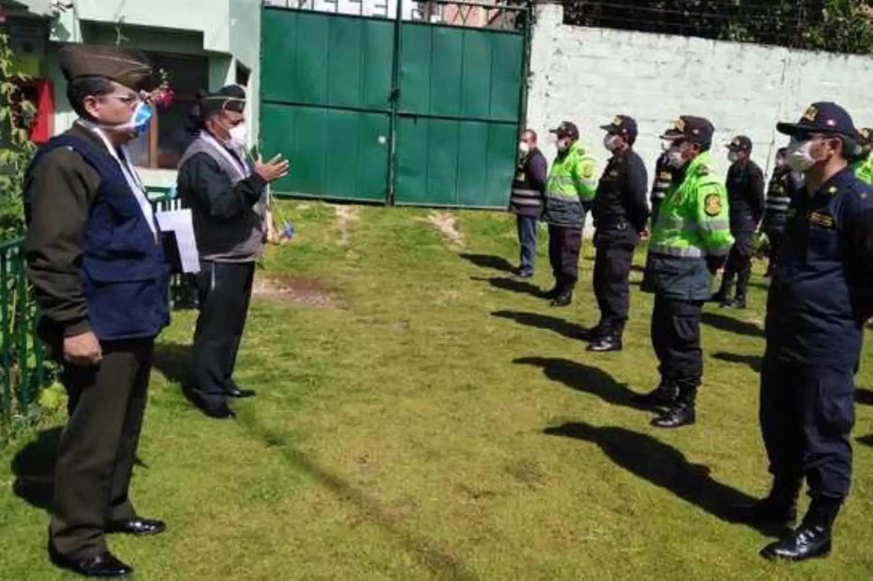 El Fuero Militar Policial investiga delitos de función en el marco del estado de emergencia.