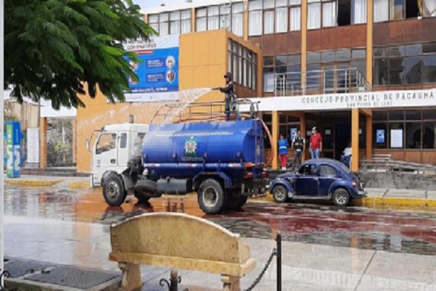 Coronavirus: Municipalidad de Pacasmayo inicia desinfección de calles y mercado