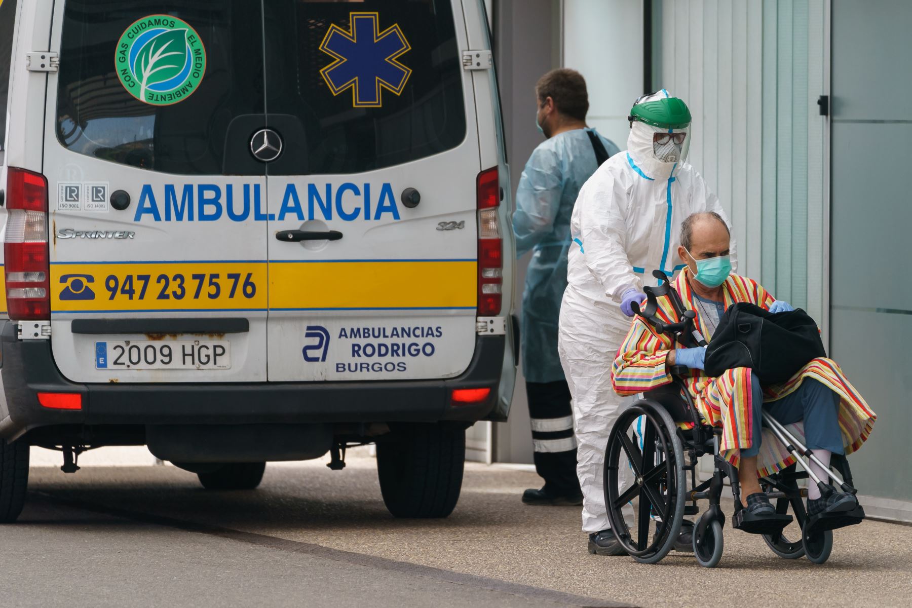España es uno de los países más golpeados por la pandemia del covid-19. Foto: AFP