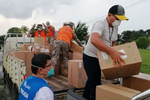 EsSalud distribuyó 90 toneladas de insumos y equipos médicos para contener el coronavirus. ANDINA/Difusión