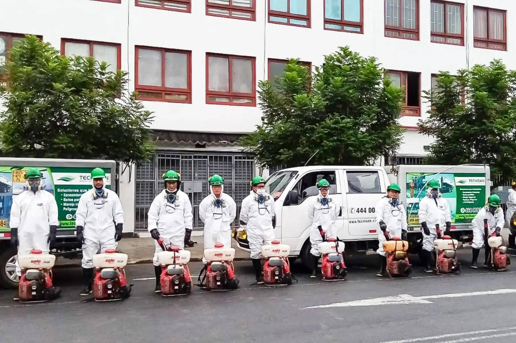 Municipalidad de Lima realiza limpieza y desinfección en la Avenida Abancay. Foto: Municipalidad de Lima