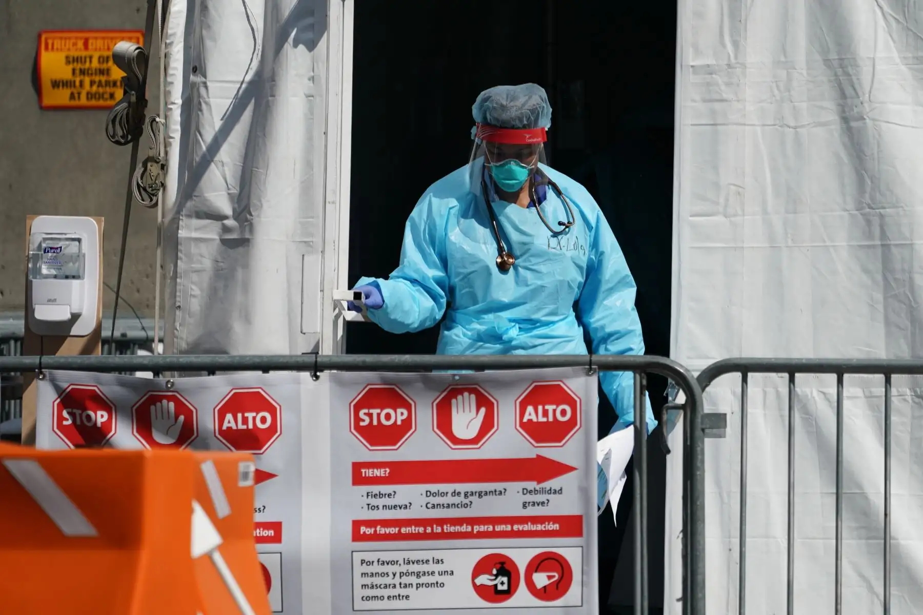 Se informó que hay 30.811 positivos de covid-19 en el estado de Nueva York, de los cuales 3.805 están hospitalizados y de ellos, 888 en cuidados intensivos. Foto: EFE