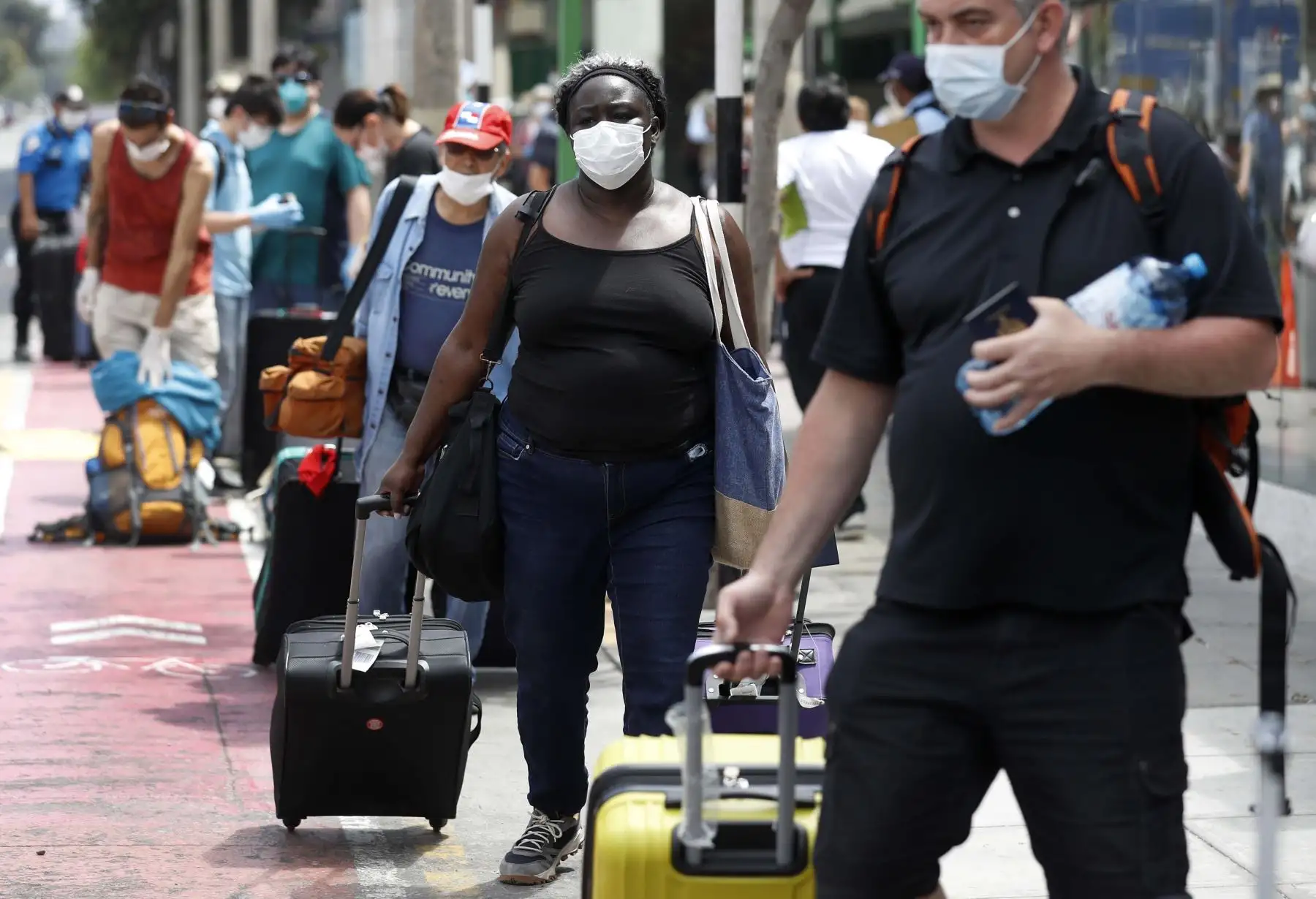 El mayor aumento de casos se produjo en la provincia de Quebec, donde se han registrado en las últimas 24 horas 385 nuevos casos, lo que coloca el total provincial en 1.013 personas. Foto: EFE