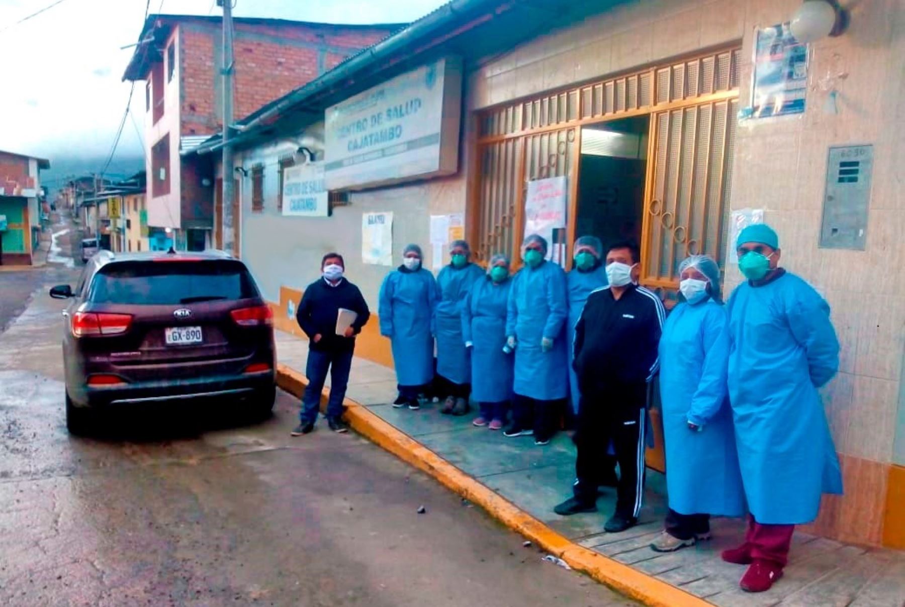 Región Lima monitorea atención en establecimiento de salud de Cajatambo para hacer frente al coronavirus (Covid-19). ANDINA/Difusión